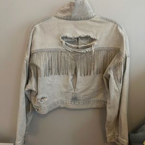 Cropped Denim Jacket